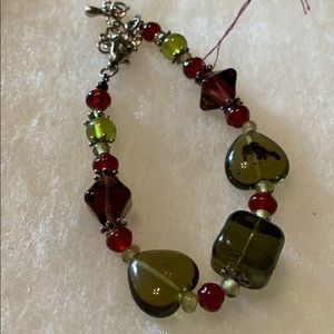 Bracelet Christmas colors